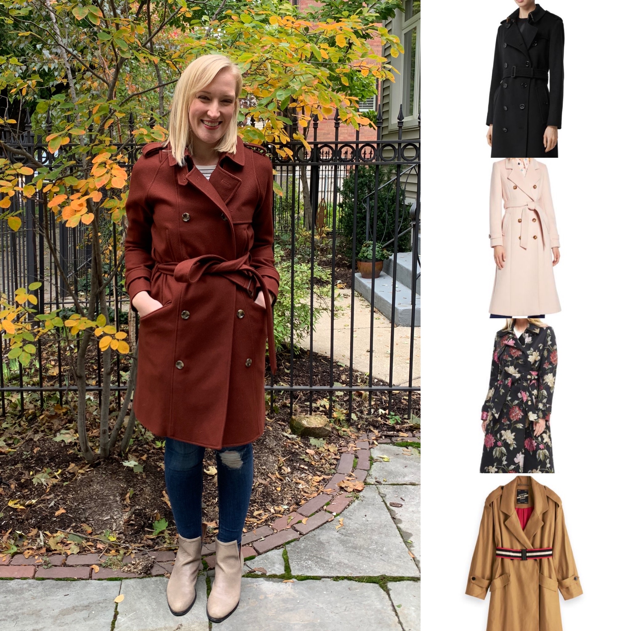 Trench Coats for Working Women