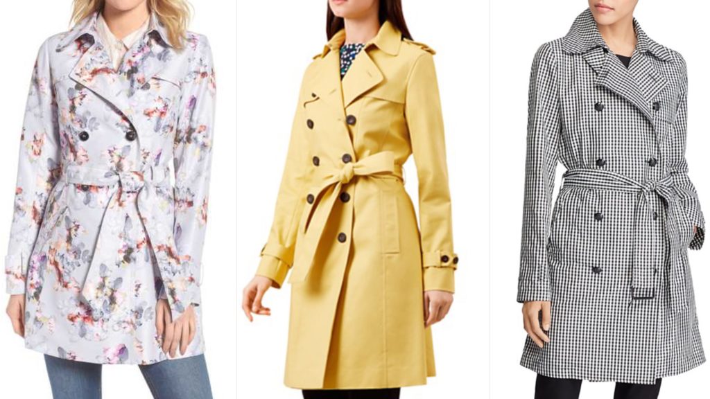Spring 2018 Trench Coats Cashmere and Wit