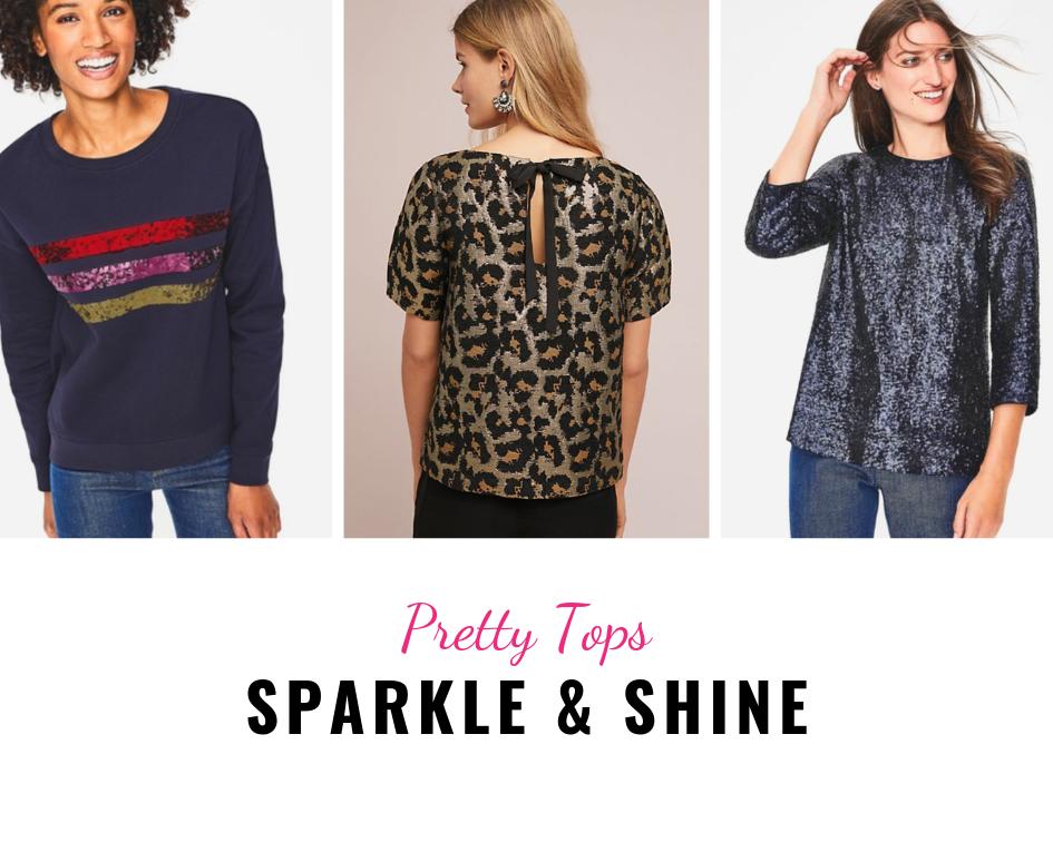 Sparkle and Shine Tops
