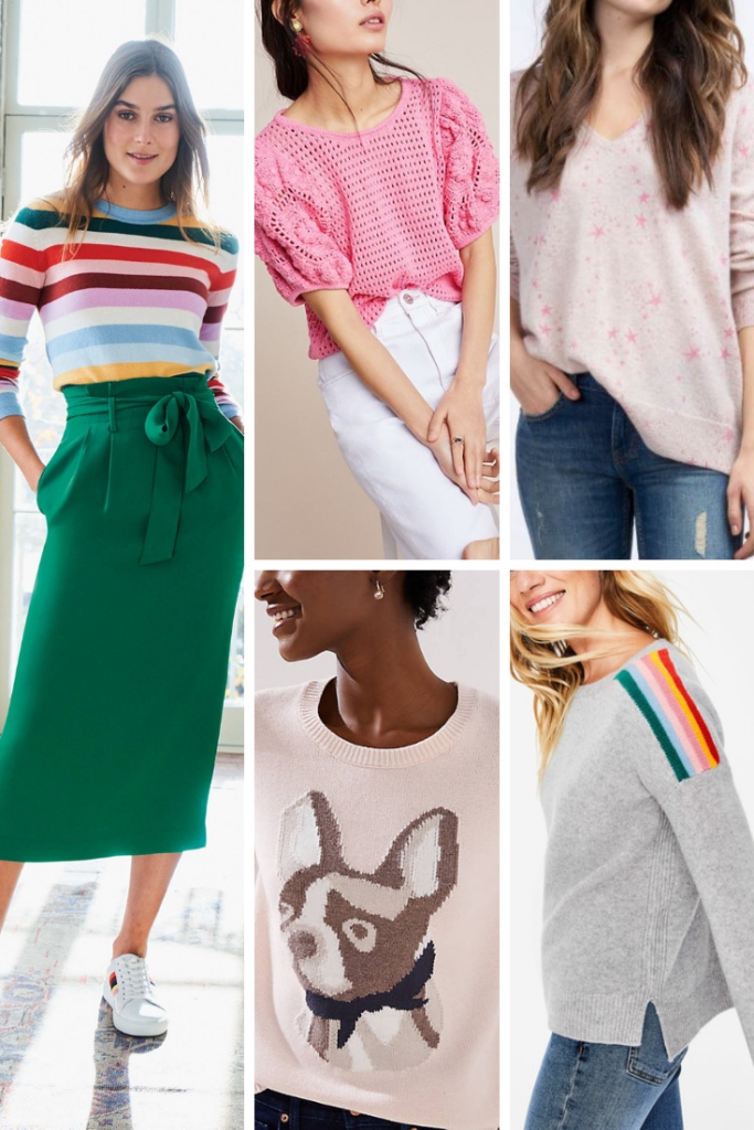 Spring Essentials, lightweight sweaters, cashmere sweaters