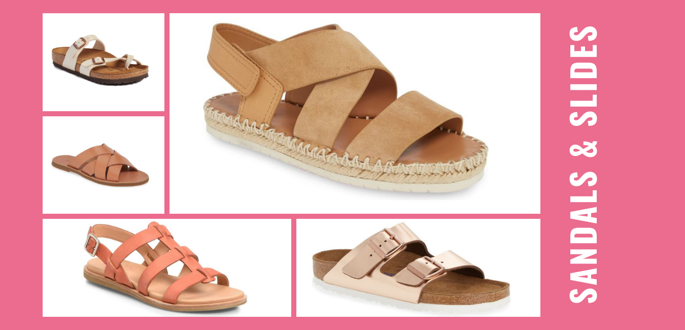 beat the summer heat in style with these supportive summer sandals