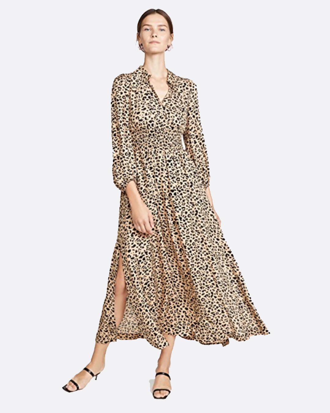 ShopBop Amber Dress Leopard Print Maxi