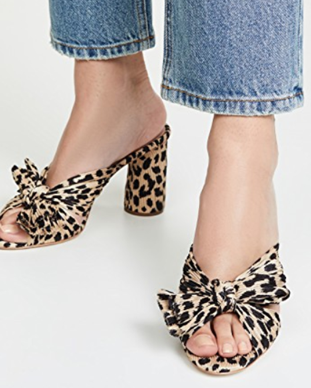 Loeffler Randall Leopard Print Sandals